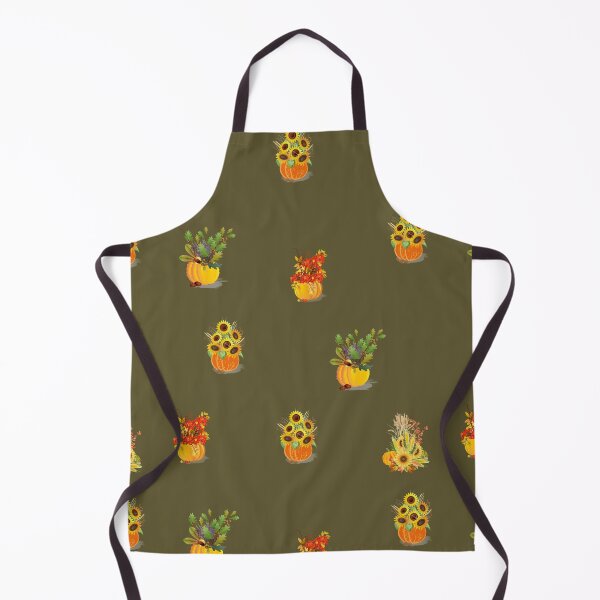Item preview, Copy of Fall Bounty - Autumn Flowers and Berries - Sunflowers, Pumpkins, Orange Leaves designed and sold by silviaol.