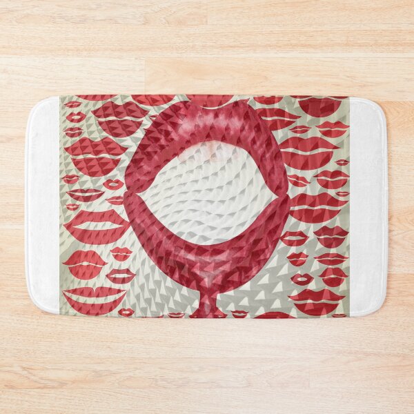 Item preview, Pink Pout Lips/Cute Pink Lips/Hot Pink Background  designed and sold by haRexia.