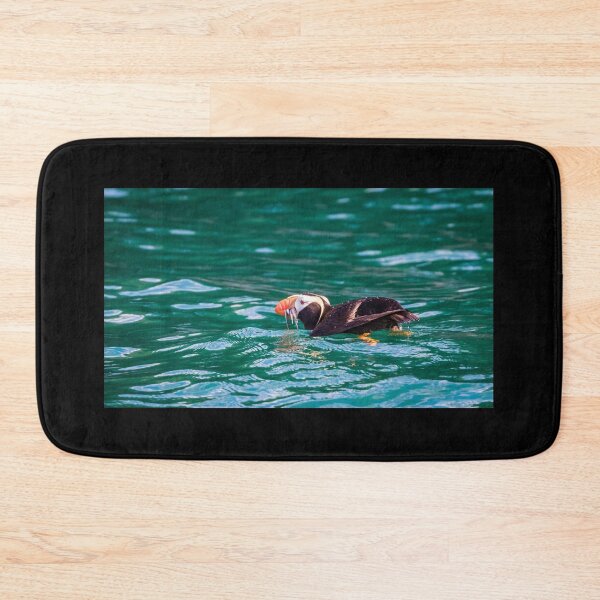 Item preview, Puffin fishing in Resurrection Bay, Alaska designed and sold by Lyl Dil Creations.