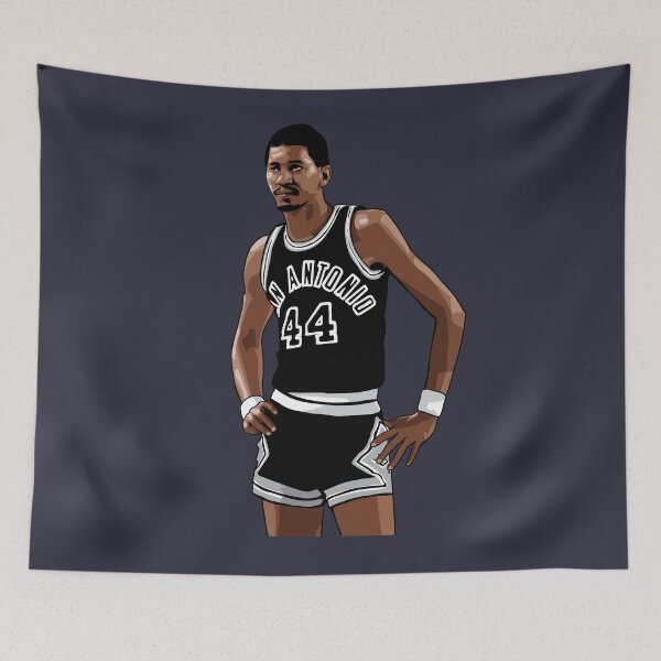 Item preview, George Gervin Vector Standing Qiangy designed and sold by qiangdade.