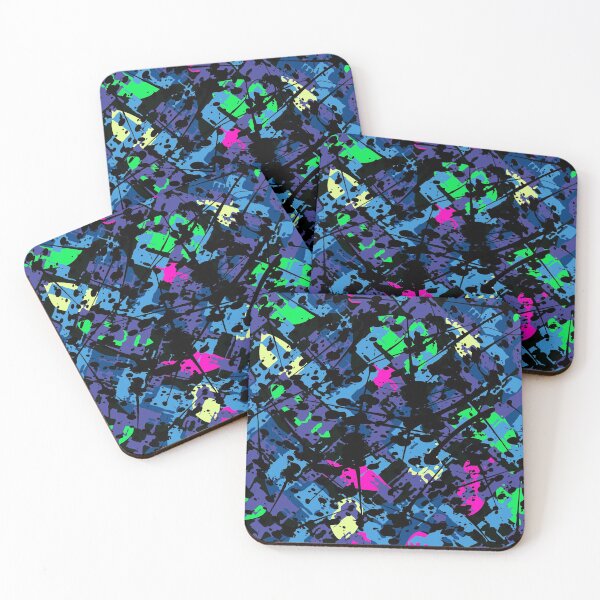 Item preview, 90s Retro Splatter Abstract Art designed and sold by Designs By YL.