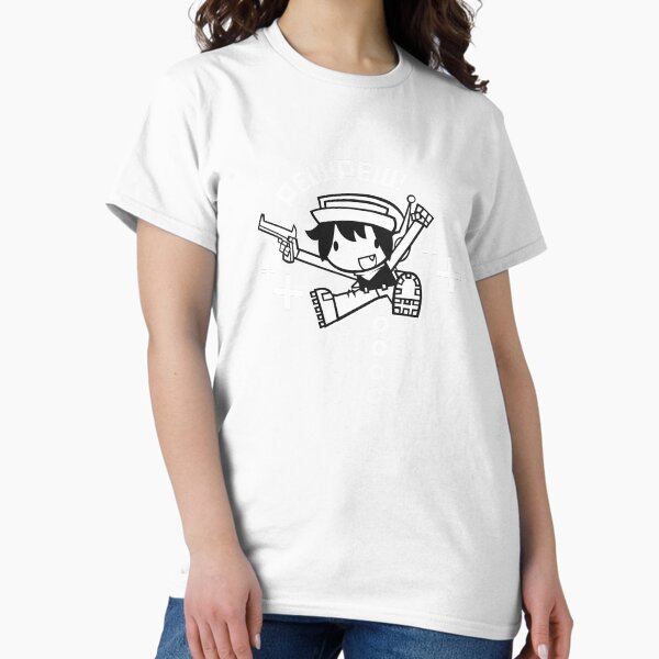 Vista previa del artículo con la obra « ¡sigue siendo una linda camisa y todos adoran las pistolas de rayos!», diseñado y vendido por Chris Maghintay.