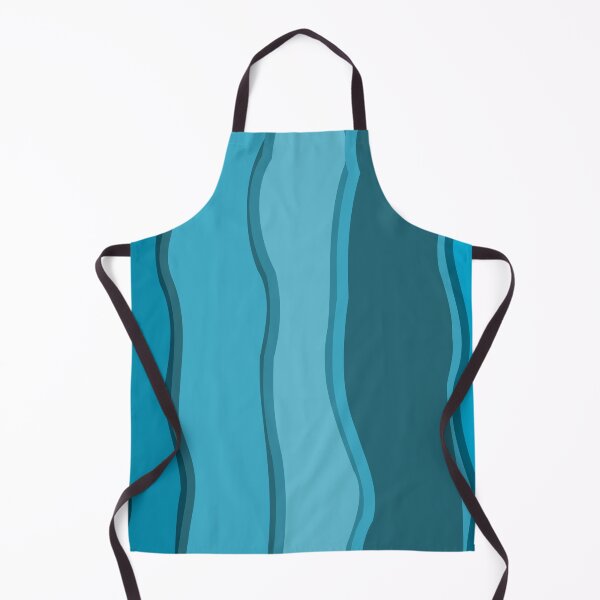 Item preview, Abstract art blue vertical waves designed and sold by Verle-art.