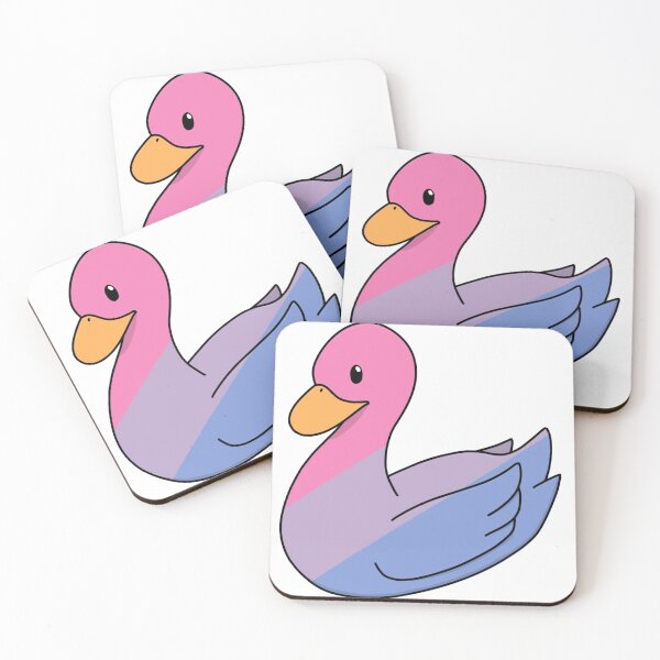 Item preview, Pastel Bisexual Duck designed and sold by ceolsonart.