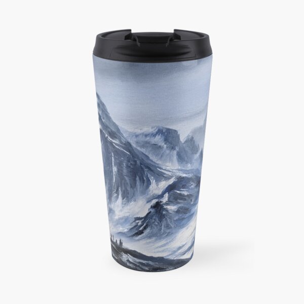 Through the Misty Mountains Travel Coffee Mug
