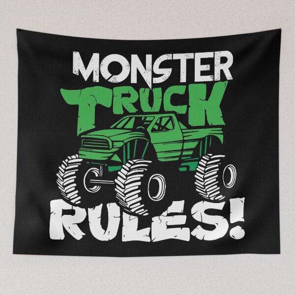 Item preview, Monster Truck Rules - Stunna Empire Carolina Squatted Truck Quotes designed and sold by thecooltable.