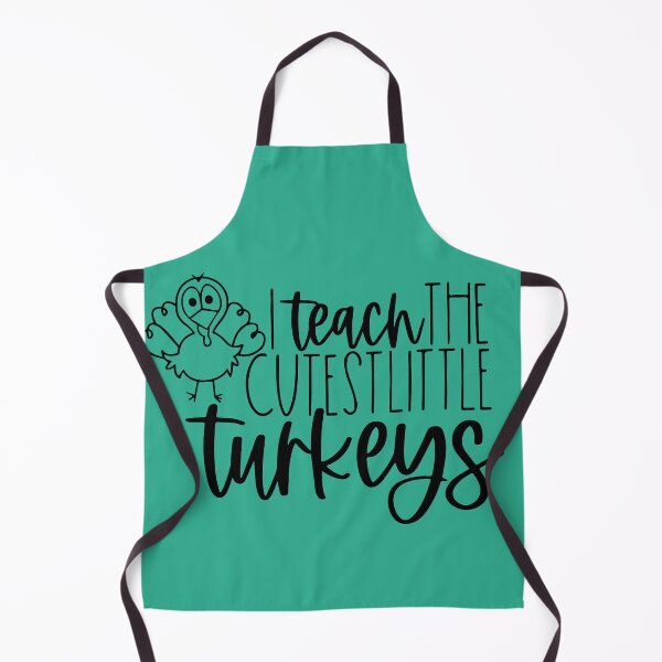 Item preview, FUNNY I teach the cutest little turkeys Turkey GIFT Costume designed and sold by KiraSpace.
