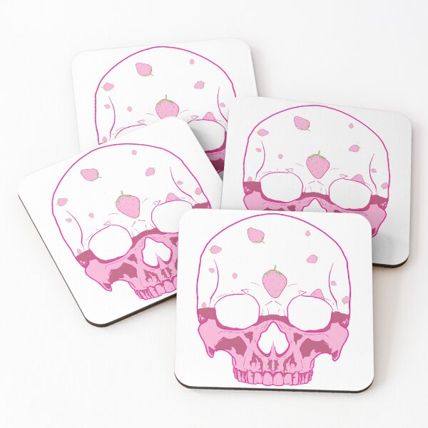 Item preview, Strawberry Skull designed and sold by sirynscove.