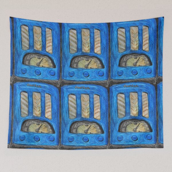 Item preview, Blue Radio designed and sold by RobynLee.