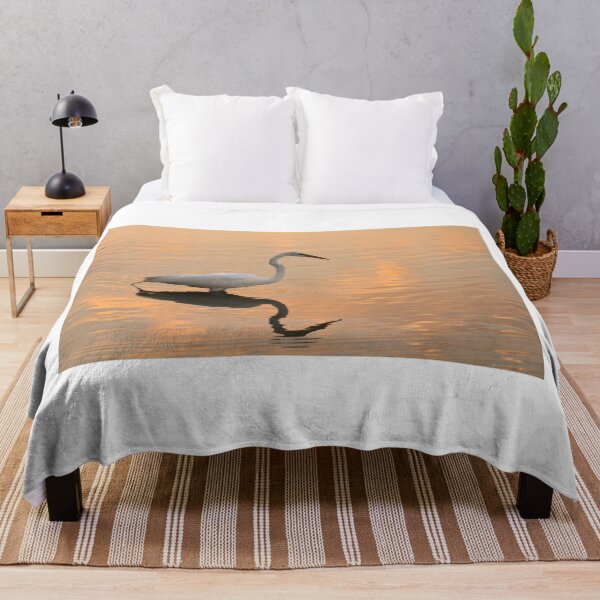 Item preview, Egret at Sunset designed and sold by PaulKPhoto.