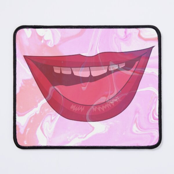 Item preview, Pink Pout Lips/Cute Pink Lips/Hot Pink, Abstract Swirl Background designed and sold by haRexia.