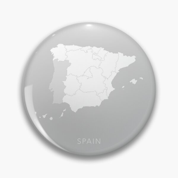 Item preview, Grey Map of Spain designed and sold by By-Danni-Marie.
