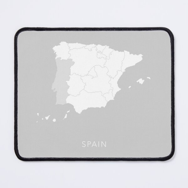 Item preview, Grey Map of Spain designed and sold by By-Danni-Marie.