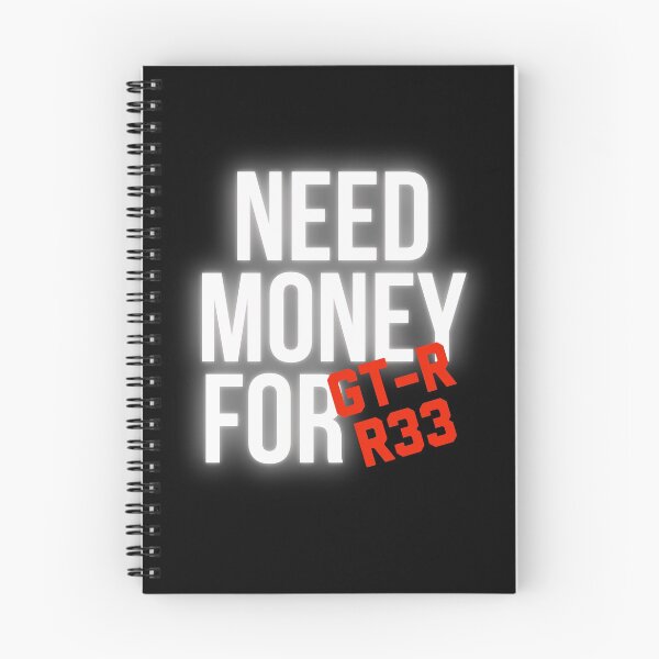 Item preview, Need Money for GT-R R33 designed and sold by Desznr.