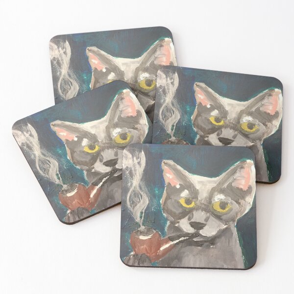 Item preview, Le Smoking Cat designed and sold by Hilladakilla.