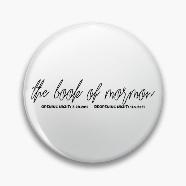 Item preview, Book of Mormon opening night reopening night  designed and sold by taylor-lang.