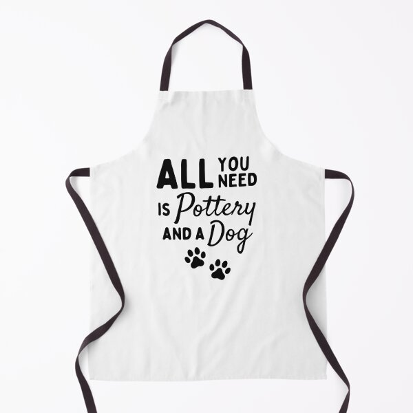 Item preview, All you need is pottery and a dog designed and sold by TheGreenGoat.