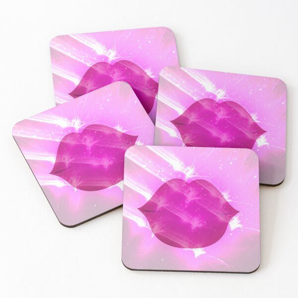 Item preview, Pink Pout Lips/Cute Pink Lips/Hot Pink Background  designed and sold by haRexia.