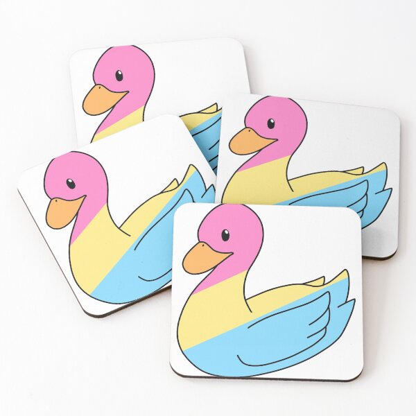 Item preview, Pastel Pansexual Duck designed and sold by ceolsonart.