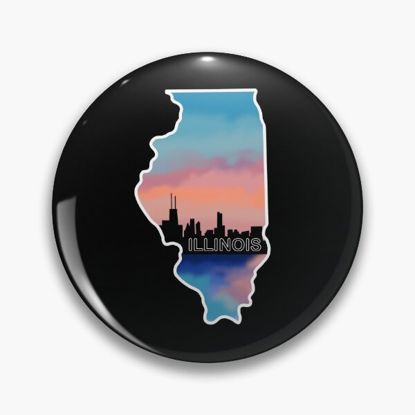 Item preview, Illinois  designed and sold by madebydeemarie.