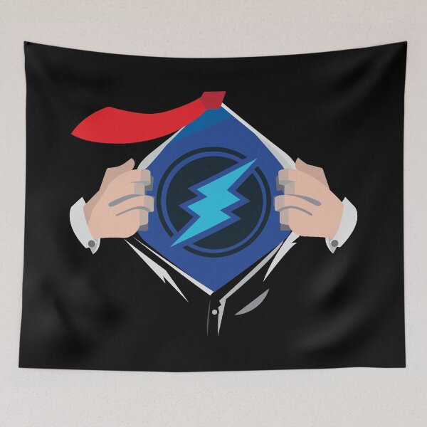Item preview, Electroneum Crypto Superhero Image designed and sold by CryptoStyles00.