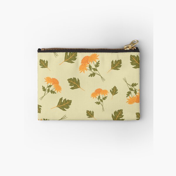 Item preview, Orange floral pattern designed and sold by reartdesign.
