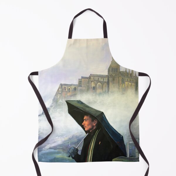 Item preview, Kieran at Mont St. Michel designed and sold by TandemPainting.
