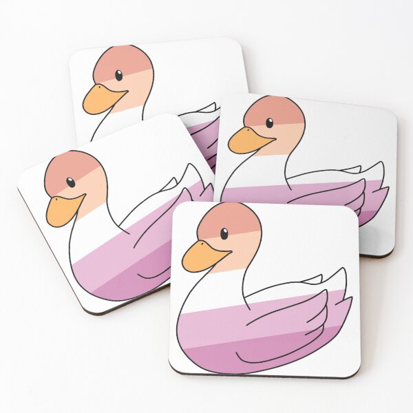 Item preview, Pastel Lesbian Duck designed and sold by ceolsonart.