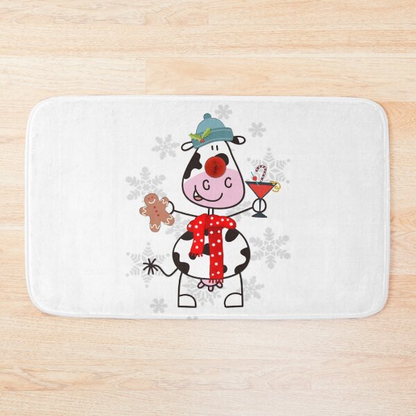 Item preview, Holiday Cow Ugly Sweater designed and sold by Martini-Four.