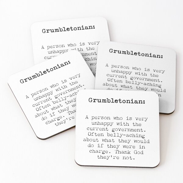 Item preview, GrumbletonianA Wordy Alternative from the Great British Archaic Dictionary! designed and sold by Jules Smith.