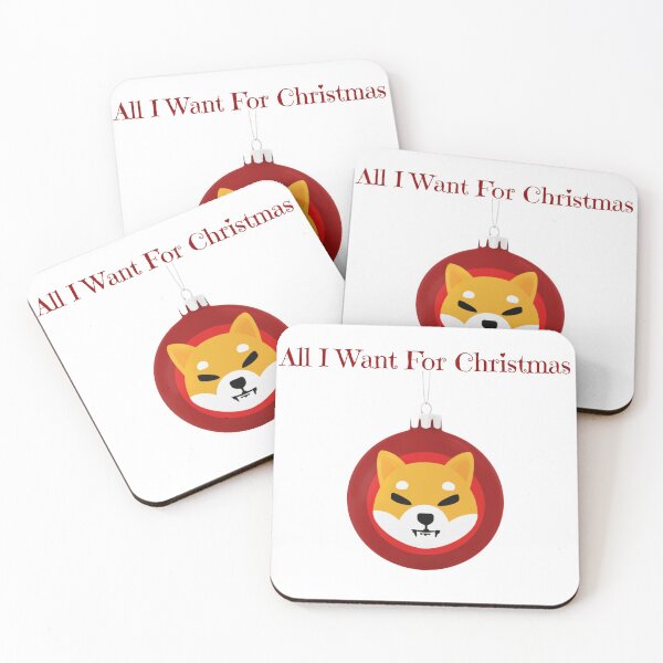 Item preview, Shiba - All I Want For Christmas designed and sold by Cryptotease.