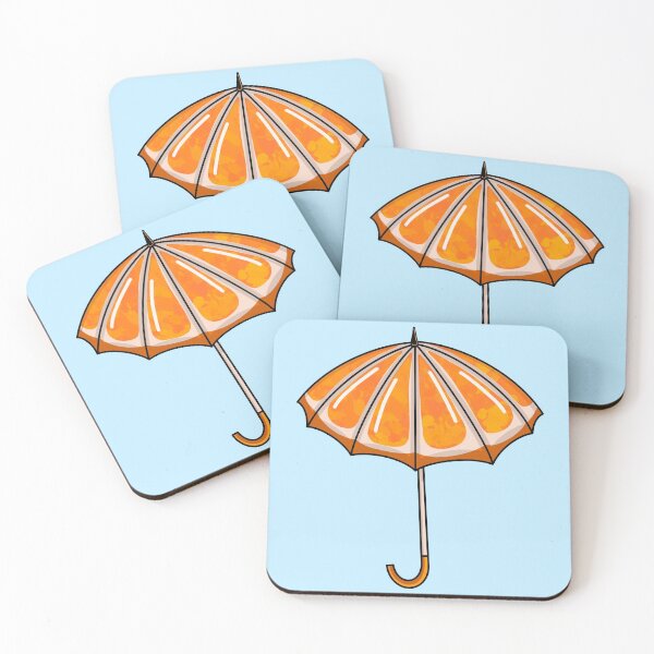 Item preview, Orange Umbrella designed and sold by mh-art-.
