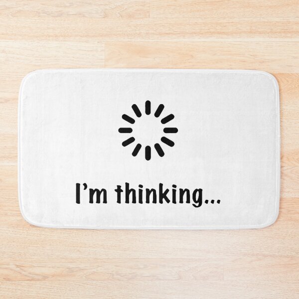 Item preview, I am thinking Funny Bro thinking wait bro lover Art Design Happy Apparel Essential Inspiration Joy Mood Funny Cat designed and sold by DesignByHeartUK.