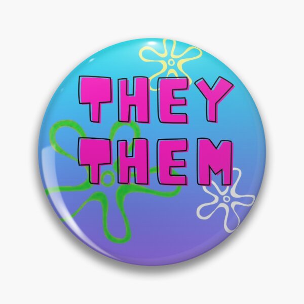 Item preview, Bikini Bottom They Them Pronouns designed and sold by LyssaByssa.