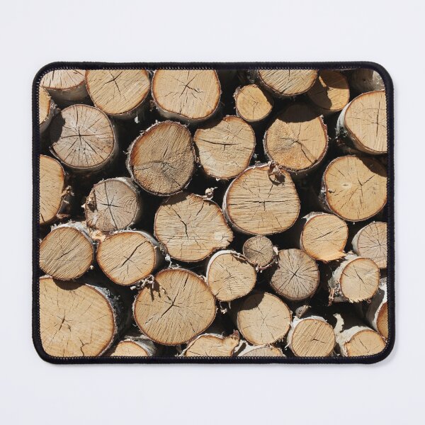 Item preview, woodpile round birch firewood designed and sold by mrivserg.