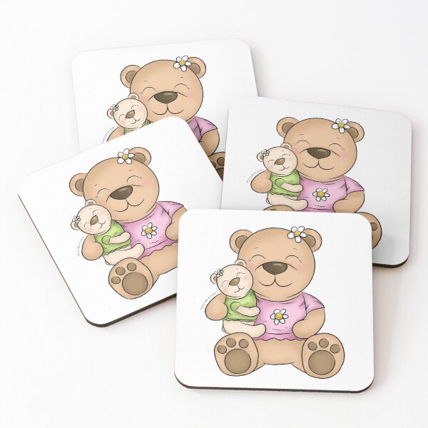 Item preview, Happy Cute Mama and Baby Bear designed and sold by PancakeAndLoaf.