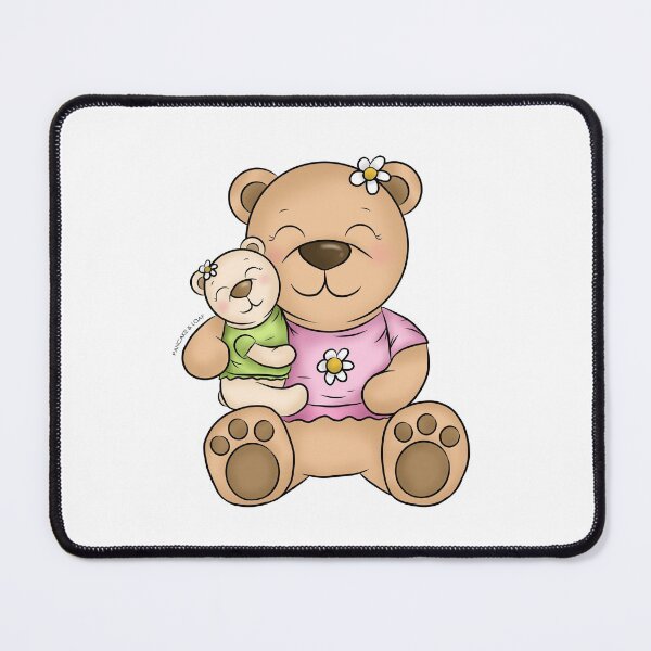 Item preview, Happy Cute Mama and Baby Bear designed and sold by PancakeAndLoaf.