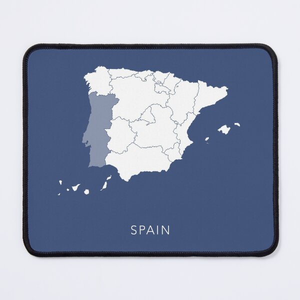 Item preview, Blue Map of Spain designed and sold by By-Danni-Marie.