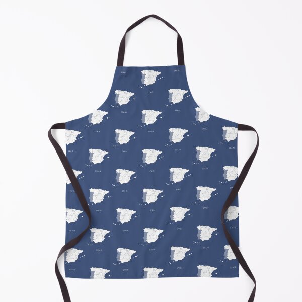 Item preview, Blue Map of Spain designed and sold by By-Danni-Marie.