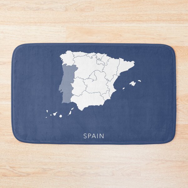 Item preview, Blue Map of Spain designed and sold by By-Danni-Marie.