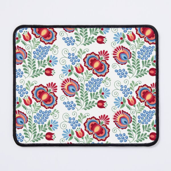 Item preview, Moravian Folk Design Red with Grapes designed and sold by Barbara Pixton.