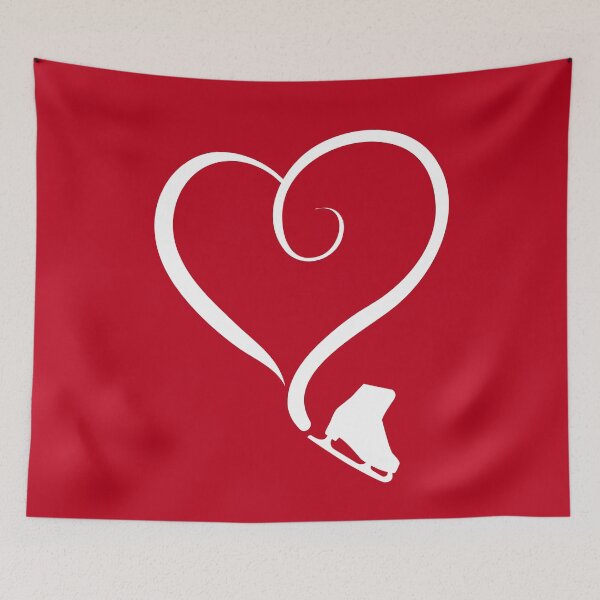 Item preview, Figure Skating Heart designed and sold by TripleTriple.