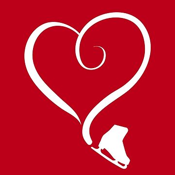 Artwork thumbnail, Figure Skating Heart by TripleTriple