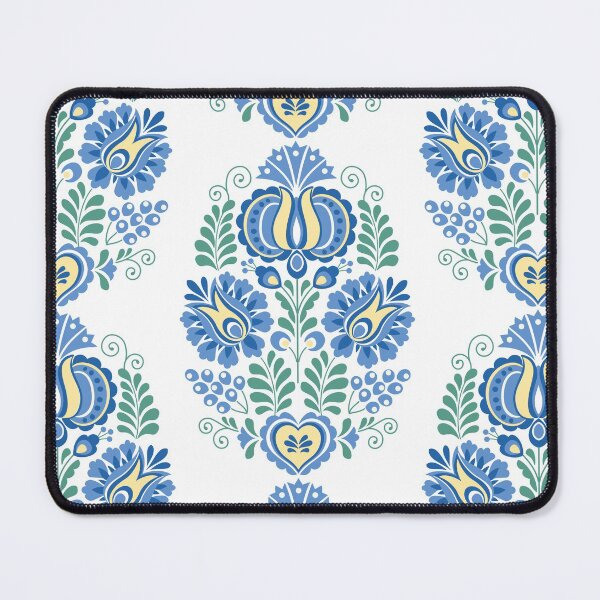 Item preview, Moravian Folk Design Blue designed and sold by Barbara Pixton.