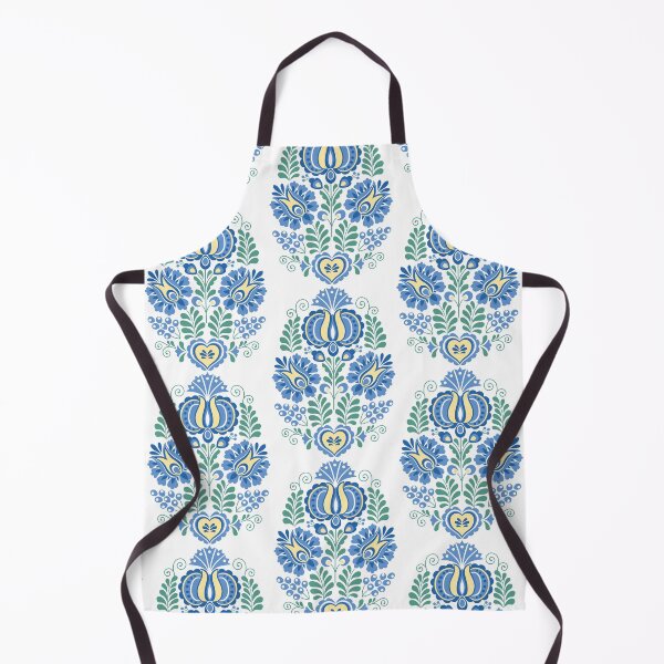 Item preview, Moravian Folk Design Blue designed and sold by Barbara Pixton.