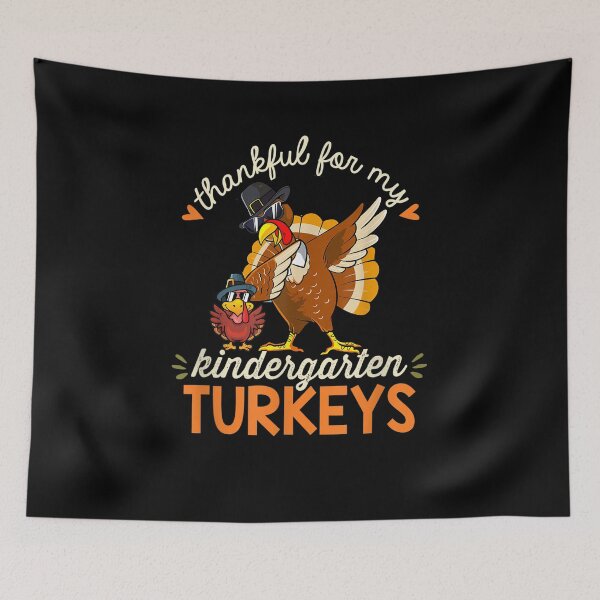 Item preview, Thankful For My Kindergarten Turkeys designed and sold by ftomstore.