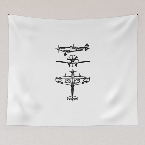 Item preview, Combat Plane Worldwar bomber love to fly plane mustang Art Apparel Essential Motivation Inspiration Joy Mood  Funny Cat Halloween designed and sold by DesignByHeartUK.