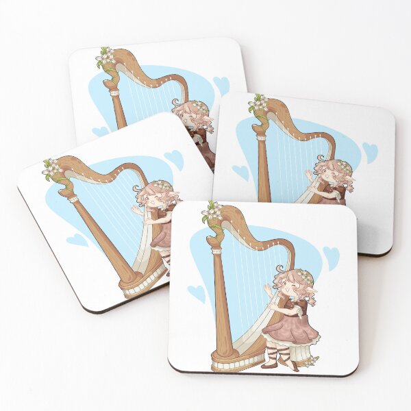Item preview, Klee playing a Harp designed and sold by Hukiolukio.