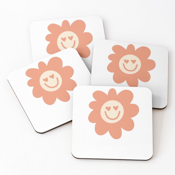 Item preview, Heart eyes Flower smiley designed and sold by karabdesigns.