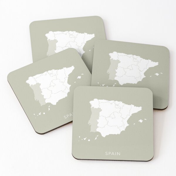 Item preview, Green Map of Spain designed and sold by By-Danni-Marie.